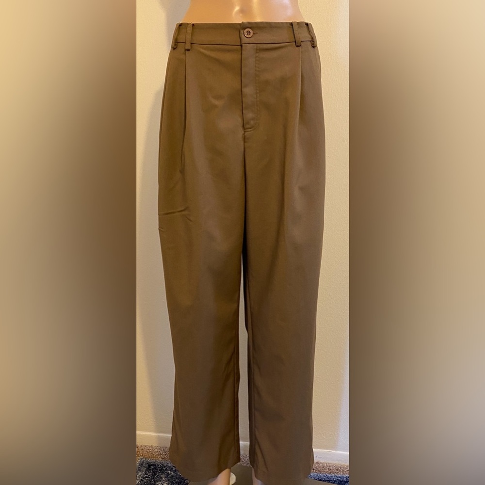 Kate Kasin Women’s Pleated Relaxed Fit Dress Pants
